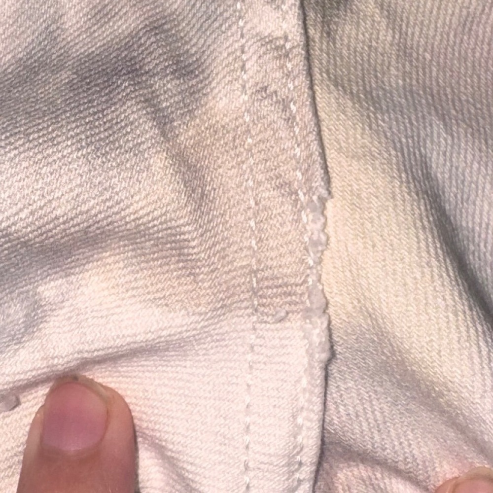 Universal Thread Vintage Straight Jeans Watercolor Cream Size 10 **See desc. ** - Picture 8 of 8